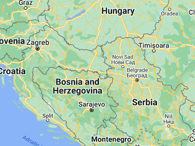 Map showing location of Donja Mahala (45.04327, 18.66996)