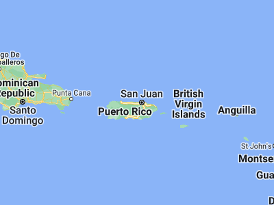 Map showing location of Dorado (18.45883, -66.26767)