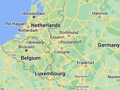 Map showing location of Dormagen (51.09683, 6.83167)