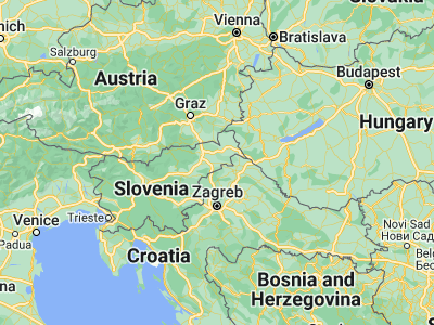 Map showing location of Dornava (46.43667, 15.95361)