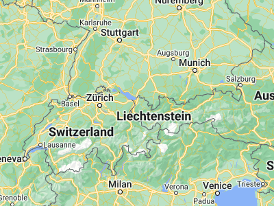 Map showing location of Dornbirn (47.41667, 9.73306)