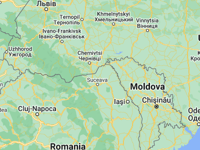 Map showing location of Dorohoi (47.95, 26.4)