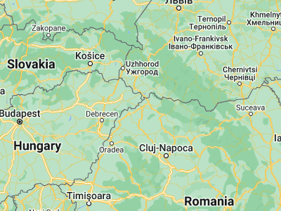 Map showing location of Dorolţ (47.85, 22.81667)