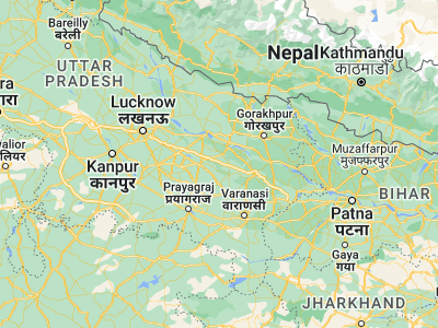 Map showing location of Dostpur (26.27484, 82.47081)
