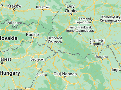 Map showing location of Dovhe (48.36527, 23.27904)