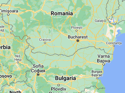 Map showing location of Drăgăneşti de Vede (44.13333, 25.05)
