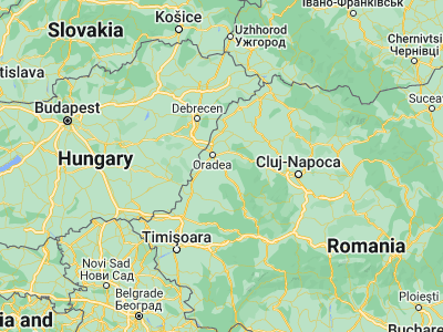 Map showing location of Drăgeşti (46.88333, 22.13333)
