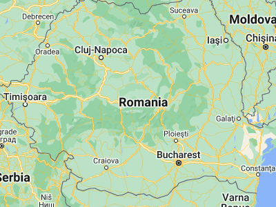 Map showing location of Drăguş (45.75, 24.78333)