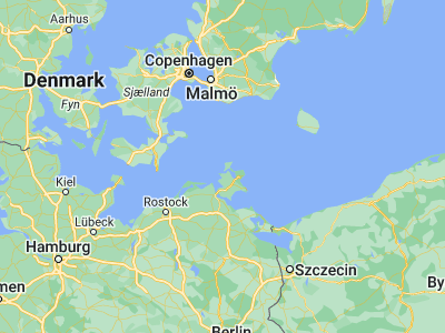 Map showing location of Dranske (54.63333, 13.23333)