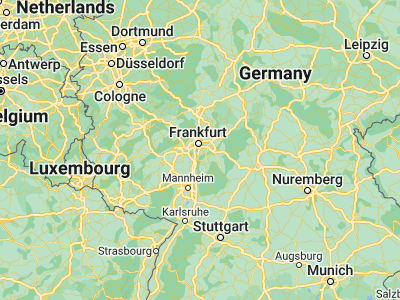 Map showing location of Dreieich (50.01997, 8.69611)