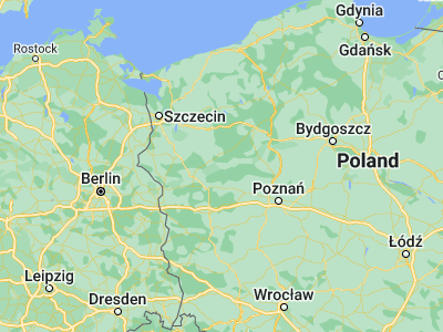 Map showing location of Drezdenko (52.83831, 15.83078)