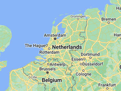 Map showing location of Driebergen-Rijsenburg (52.05333, 5.28056)