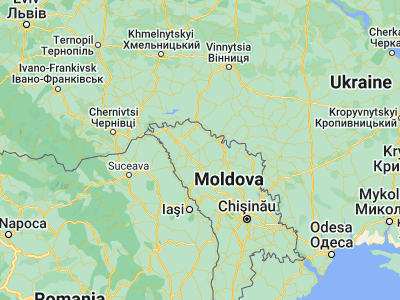 Map showing location of Drochia (48.035, 27.81611)