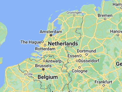 Map showing location of Druten (51.88833, 5.60556)