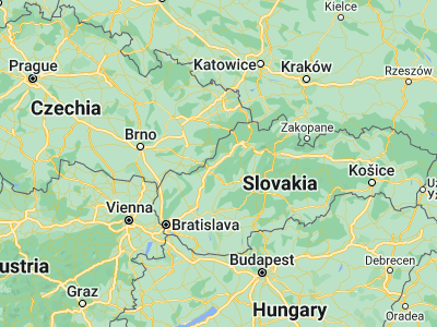 Map showing location of Dubnica nad Váhom (48.95981, 18.16634)