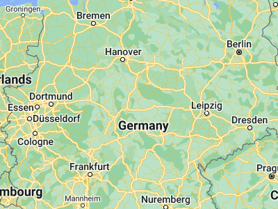 Map showing location of Duderstadt (51.51312, 10.25951)