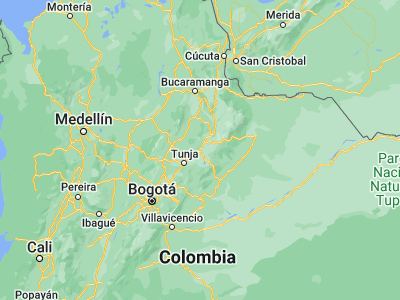 Map showing location of Duitama (5.8245, -73.03408)