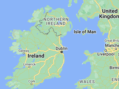 Map showing location of Duleek (53.65667, -6.41917)