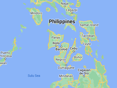 Map showing location of Dumangas (10.825, 122.713)
