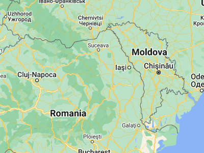 Map showing location of Dumbrava Roşie (46.88333, 26.43333)
