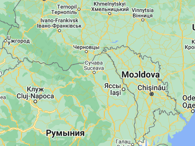 Map showing location of Dumbrăveni (47.65, 26.41667)
