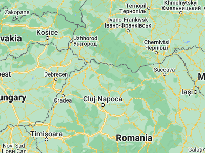 Map showing location of Dumbrăviţa (47.6, 23.65)
