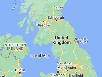 Map showing location of Dumfries (55.06959, -3.61139)