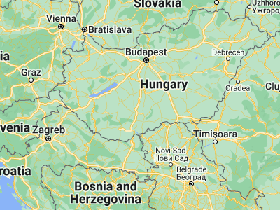 Map showing location of Dunaszentgyörgy (46.52852, 18.81771)