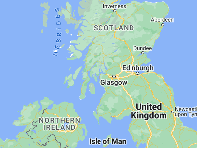 Map showing location of Dunoon (55.94698, -4.92303)