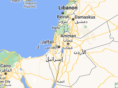Map showing location of Dūrā al Qar‘ (31.95862, 35.22714)