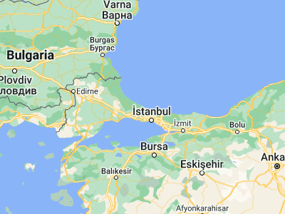 Map showing location of Durusu (41.30528, 28.67667)