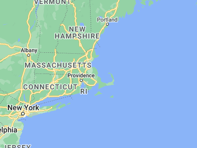 Map showing location of Duxbury (42.04177, -70.67226)