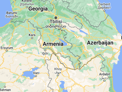 Map showing location of Dzoragyugh (40.16957, 45.18336)