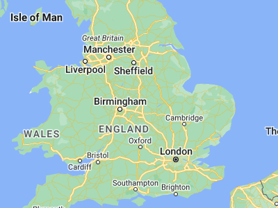 Map showing location of Earl Shilton (52.57682, -1.31536)