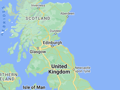 Map showing location of East Linton (55.98737, -2.65682)