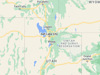 Map showing location of East Millcreek (40.69995, -111.81049)