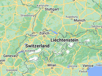Map showing location of Ebnat-Kappel (47.26195, 9.12473)