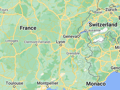 Map showing location of Écully (45.77726, 4.77481)