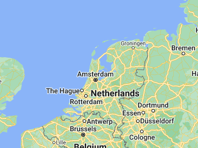 Map showing location of Edam (52.51215, 5.04805)