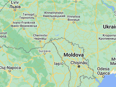 Map showing location of Edineţ (48.16806, 27.305)