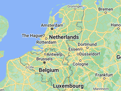 Map showing location of Eerde (51.60417, 5.49861)