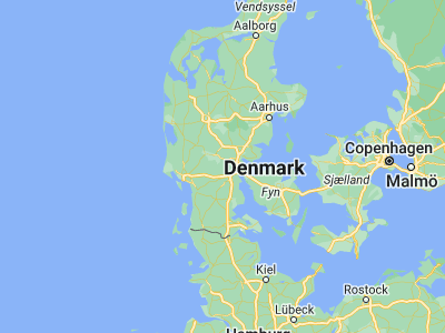 Map showing location of Egtved (55.61796, 9.30102)