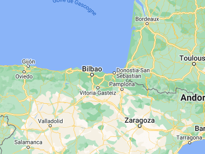 Map showing location of Eibar (43.18493, -2.47158)