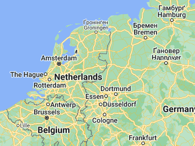 Map showing location of Eibergen (52.1, 6.64861)