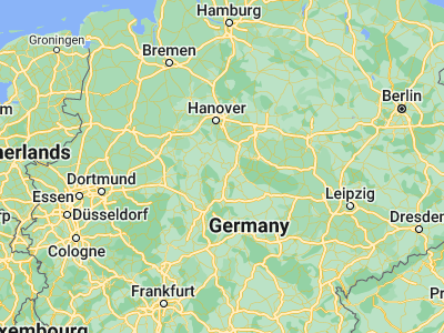 Map showing location of Einbeck (51.82018, 9.86961)