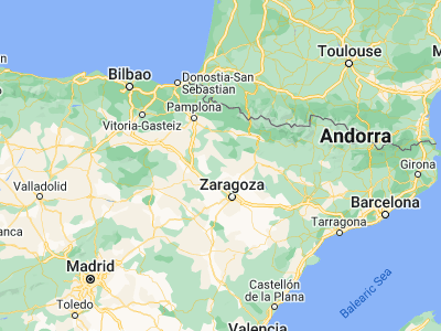 Map showing location of Ejea de los Caballeros (42.12632, -1.13716)