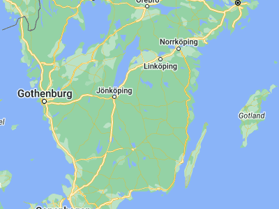 Map showing location of Eksjö (57.66643, 14.97205)