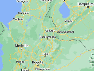 Map showing location of El Playón (7.47131, -73.2031)