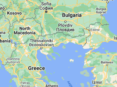 Map showing location of Eleftheroúpolis (40.91389, 24.25139)