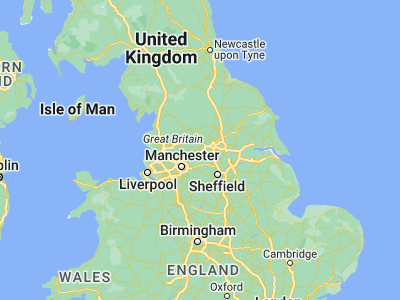 Map showing location of Elland (53.6851, -1.83878)